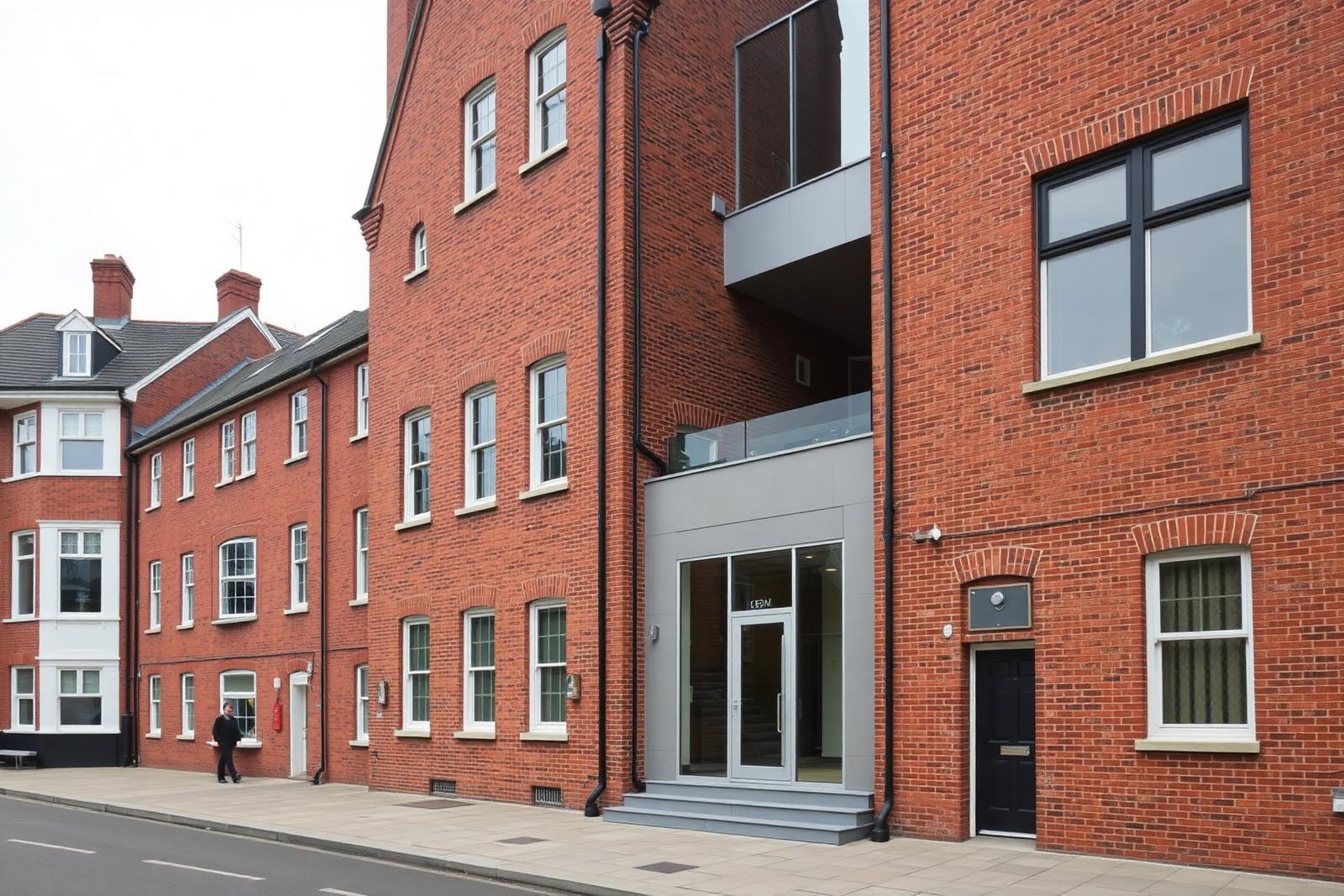 Altbau mit Anbau