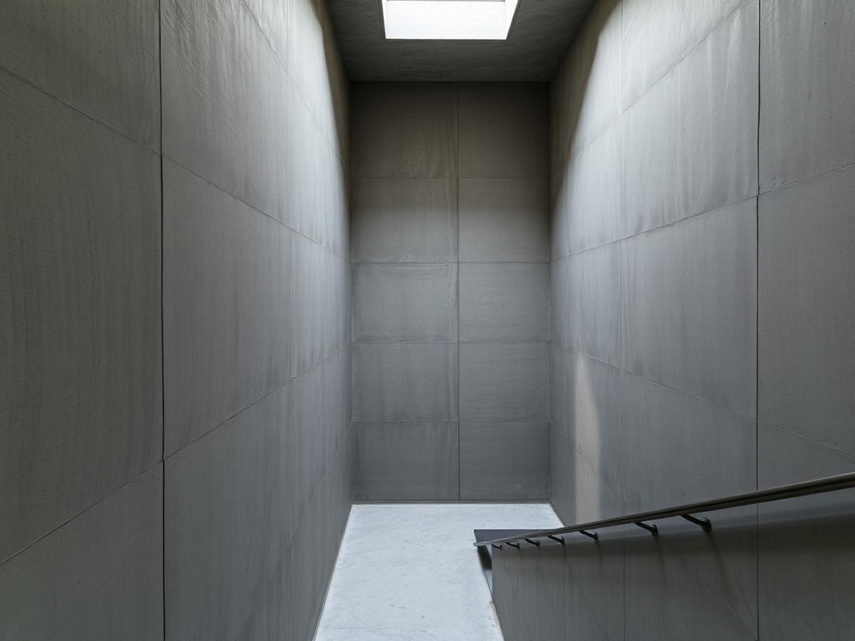 Treppenhaus Sichtbeton